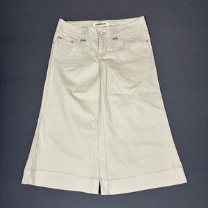 Hydraulic "The Blue Jean Standard" Beige Flared Shorts Size 7/8 (29" Waist)
